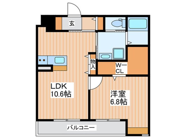 ザ・テラス三番館の物件間取画像